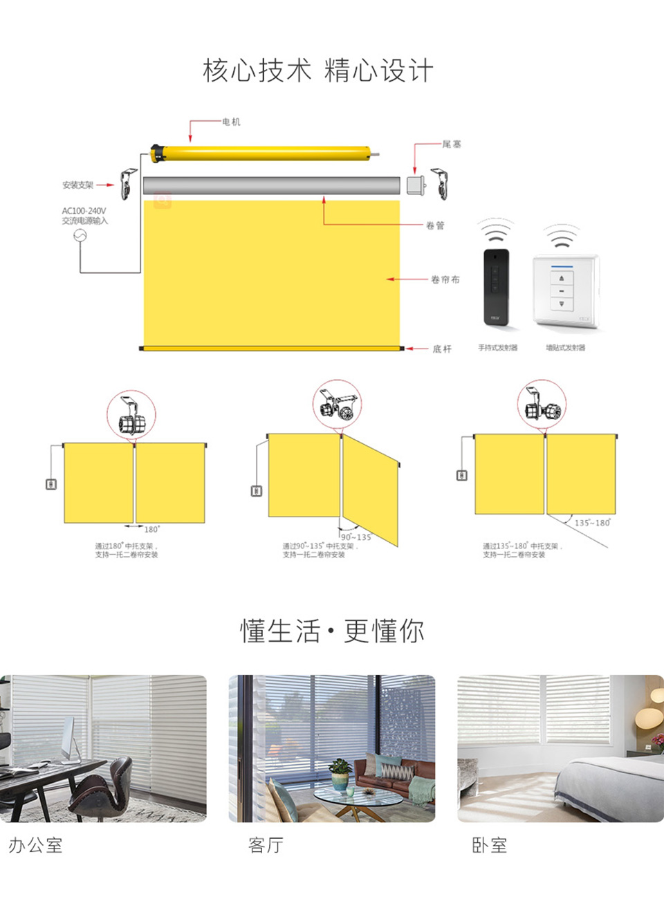 智能電動卷簾控制系統