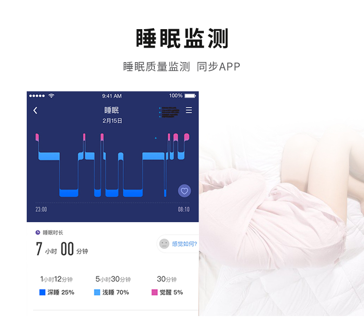 智能手環睡眠監測功能